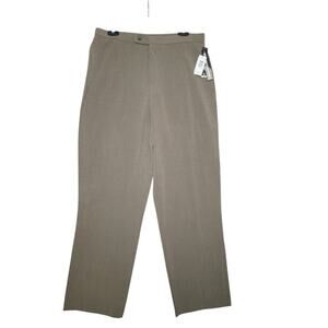 Briggs New York Taupe Stretch Waistband Dress Pants – Size 12